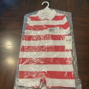 Brand New With Tags! Baby boy 24 Mos! Polo onesie!